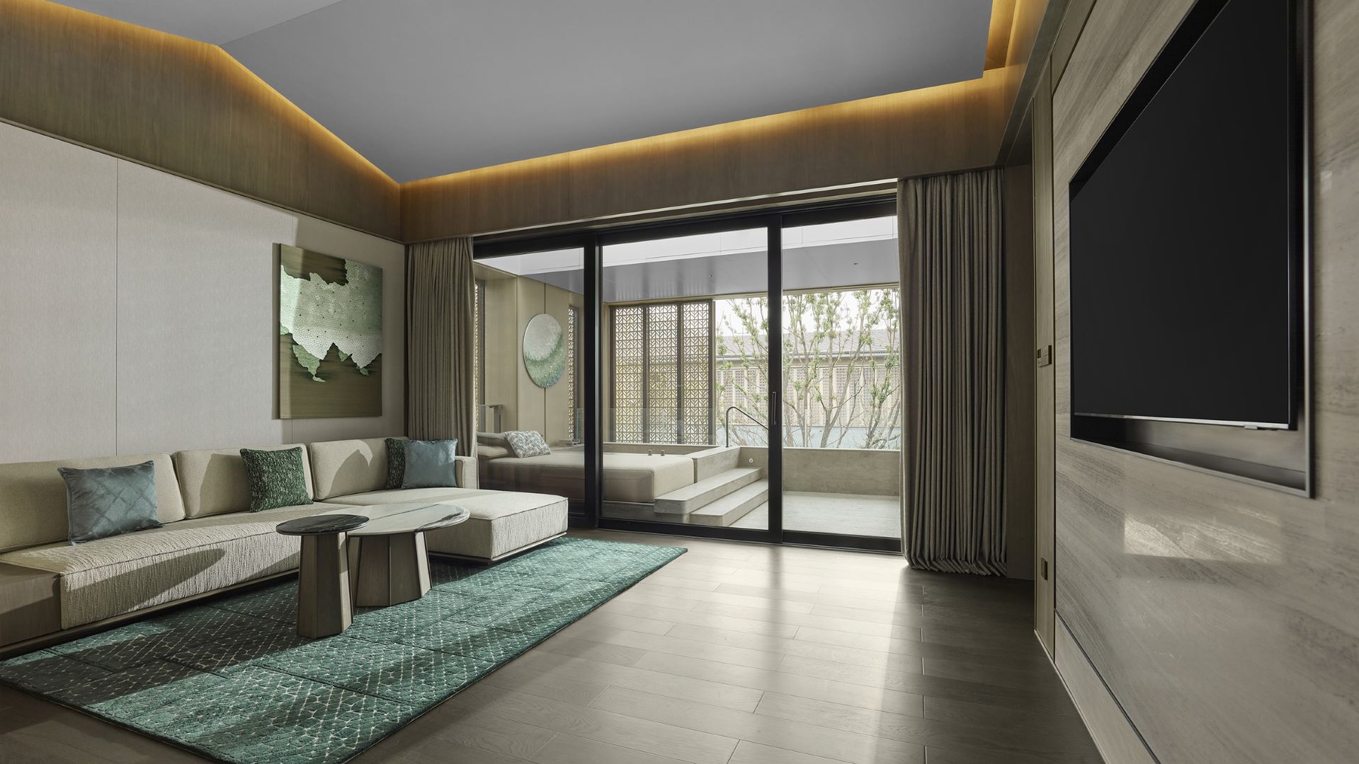 BTCNSS 狮山别院客厅Mountain View Suite